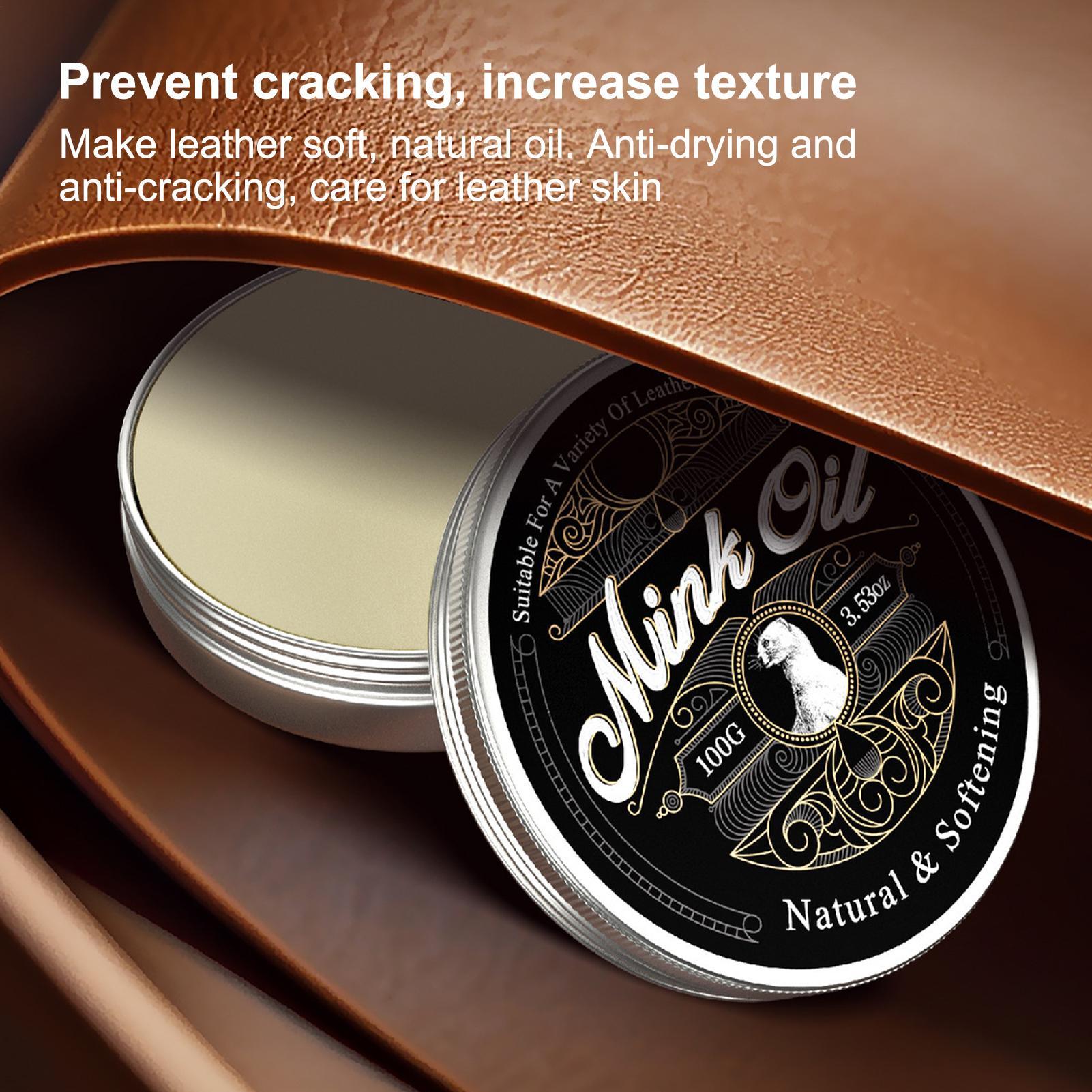 Sneaker Care Products - Huile de vison 100g pour bottes